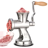 manual meat grinder stainless steel hand meat grinder household blender stuffers sausage filler mixeur kitchen appliances dj60mg
