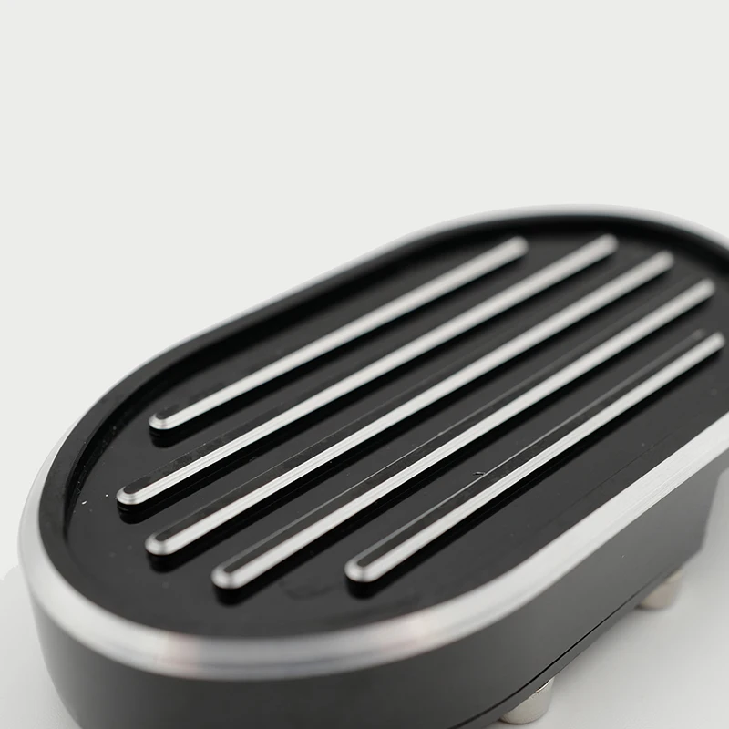 BDJ заготовка крышка педали тормоза CNC Footpeg для Harley Sportster XL883 XL1200 Dyna Fat Bob Softail V Rod