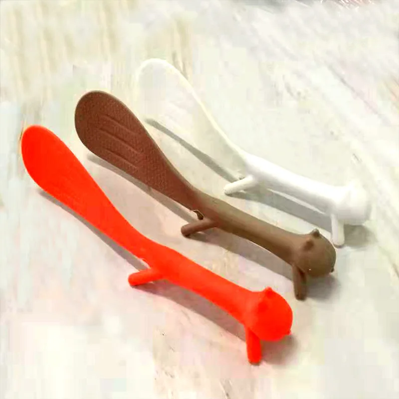 Симпатичная креативная Вертикальная антипригарная ложка для риса с