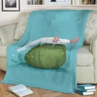 Одеяло Axolotl, Фланелевое, с 3D-принтом, для дивана, детское одеяло, домашний декор, подарок для семьи