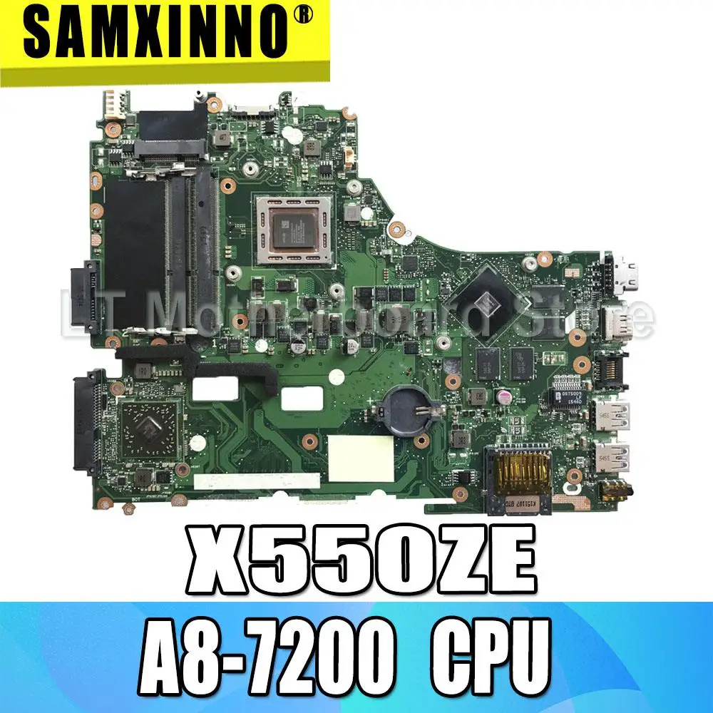 X550ZE материнская плата A8-7200 LVDS интерфейс для For Asus VM590Z K555Z A555Z X555Z K550Z ноутбука |