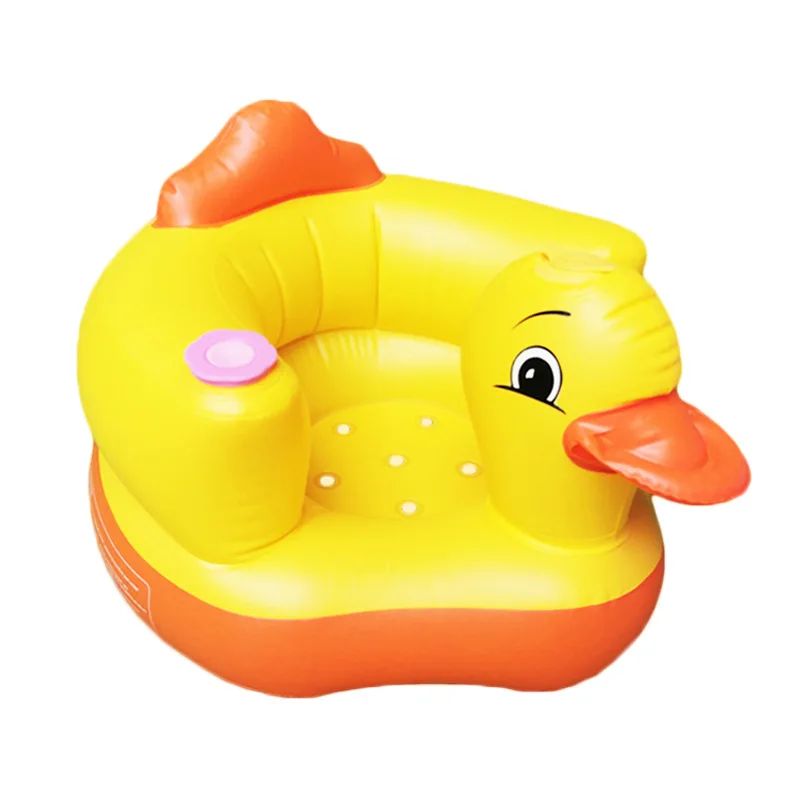 С музыкой! Дизайн с павлиньим кроликом и уткой детский надувной диван детское