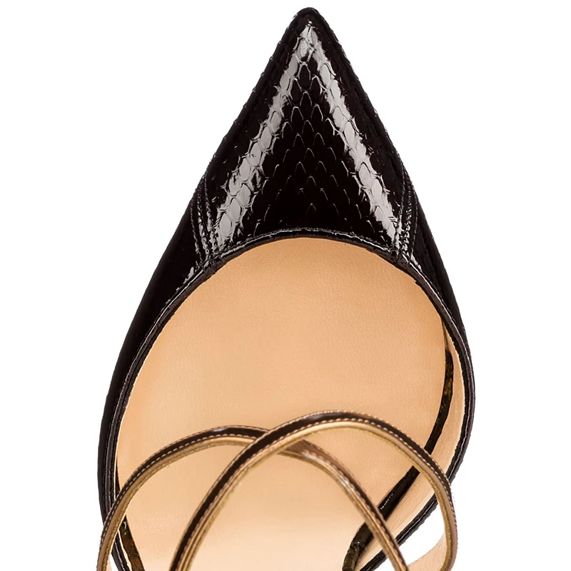 

Ladies Mules Luxury Sexy Platform Clear Women Pumps High Heels 8 10 12cm Black Red Bottom Wedding Party Shoes Size 35-44 Sandals