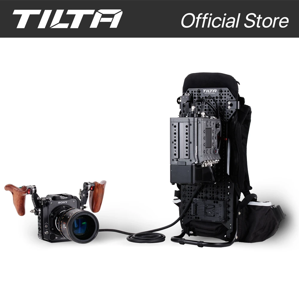 tilta esr t13 res v camera cage and backpack system for sony venice rialto v mount free global shipping