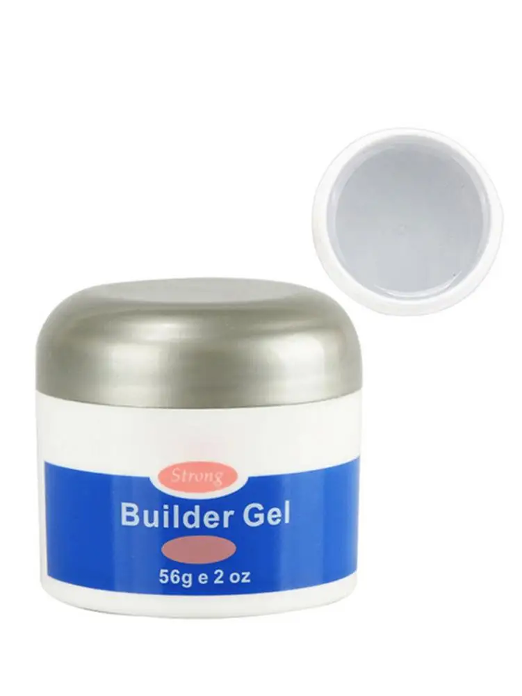 УФ гель для наращивания ногтей полигель съемный прозрачный набор сделай сам