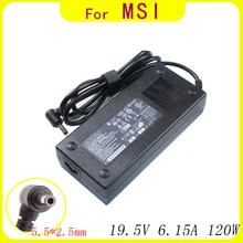 19.5V 6.15A 120W AC Laptop Adapter Charger Power supply For MSI GE70 GE60 GE72 GS70 GP60 GX60 A12-120P1A A120A010L