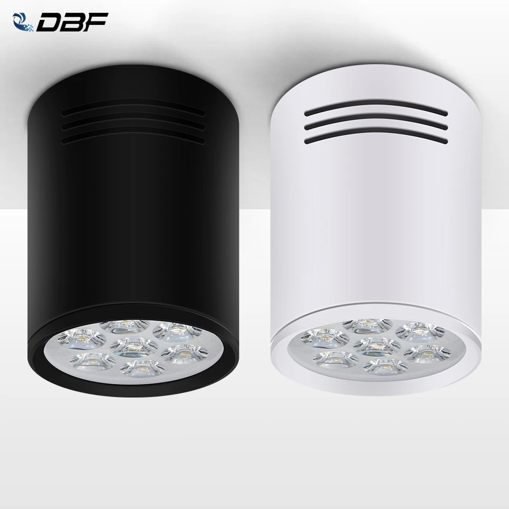 DBF-luz descendente montada en superficie LED Cree, foco LED regulable de 3W,...