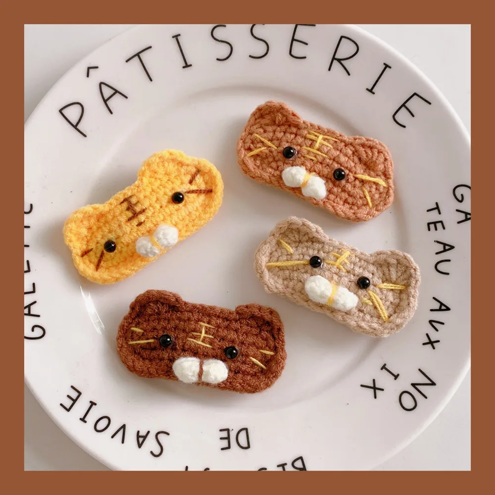 

Cute Girls Tiger Hairpin Hair Accessories Wool Catoon Hair Clip Headwear Kids Hair Accessories Headdress For Women Gift