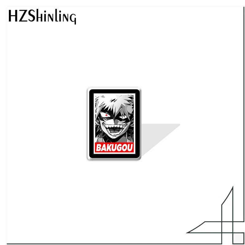 Эпоксидная смола 2021 с рисунком аниме из мультфильма Моя геройская Академия