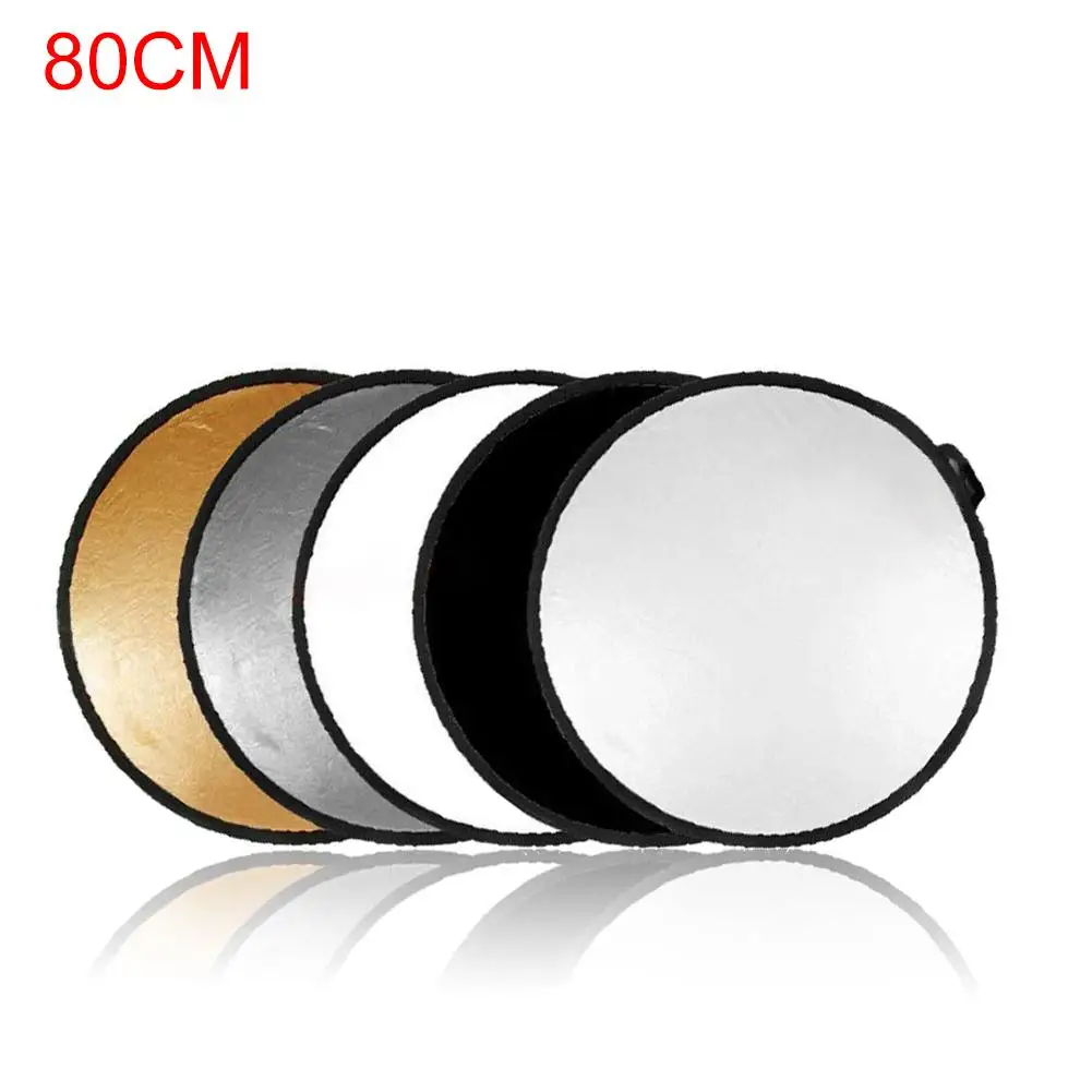 

Foldable Collapsible Light Reflector Camera Accessories Photograph Round Collapsible Disc Panel Reflector Diffuser