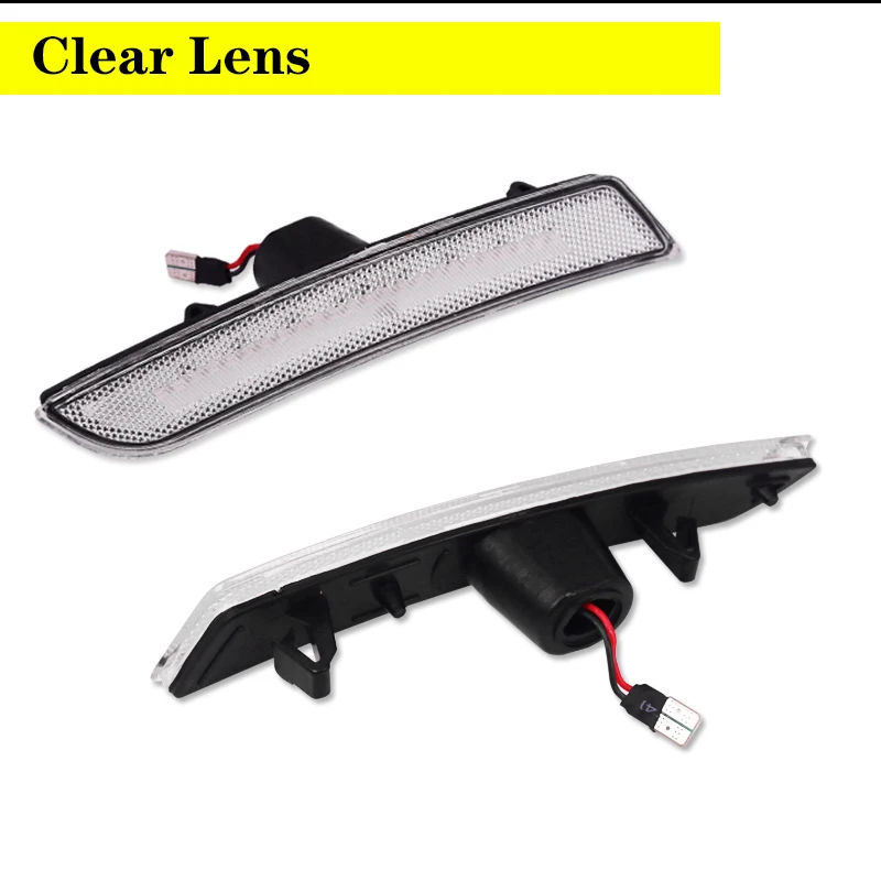 

Ijdm для 2016-2018 6-го поколения Chevrolet Camaro, дымчатые/прозрачные линзы, красные светодиодные задние боковые габаритные огни, колесные арки T10