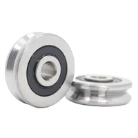 v groove sealed ball bearing 2pcs 837113 84014 84214 mm pulley wheel bearings v769763guide track rlooer bearing