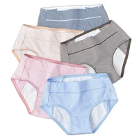 menstrual panties cotton sexy panties for menstruation middle waist leak proof physiological period pants incontinence underwear