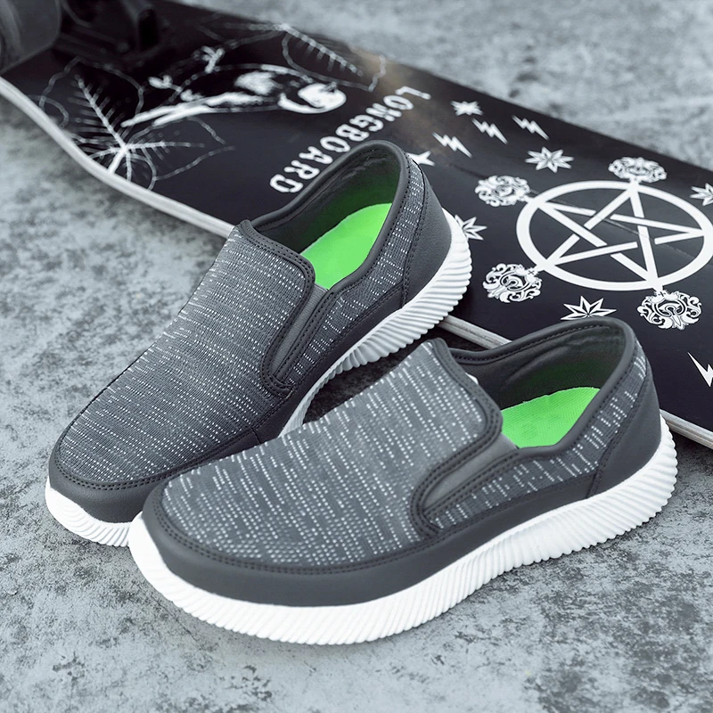 

2019 new men's casual shoes breathable and comfortable walking men's sneakers high quality large size lazy shoes popular men's s
