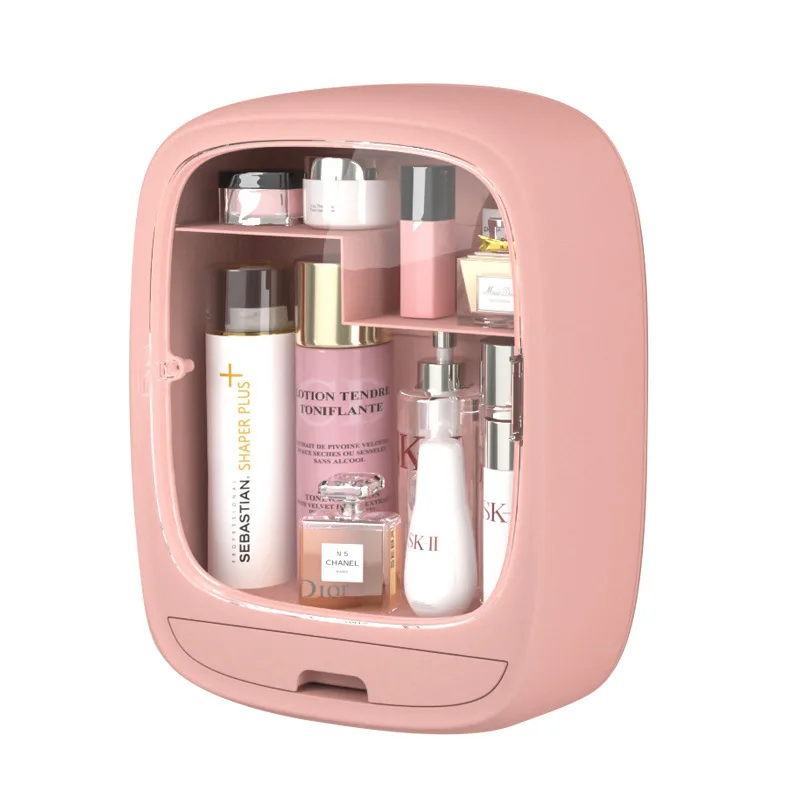 

Punch-free Bathroom Shelf Shampoo Cosmetic Storage Rack Wall Mounted Kitchen Plastic Organizer Holder Home Bathroom Accessories
