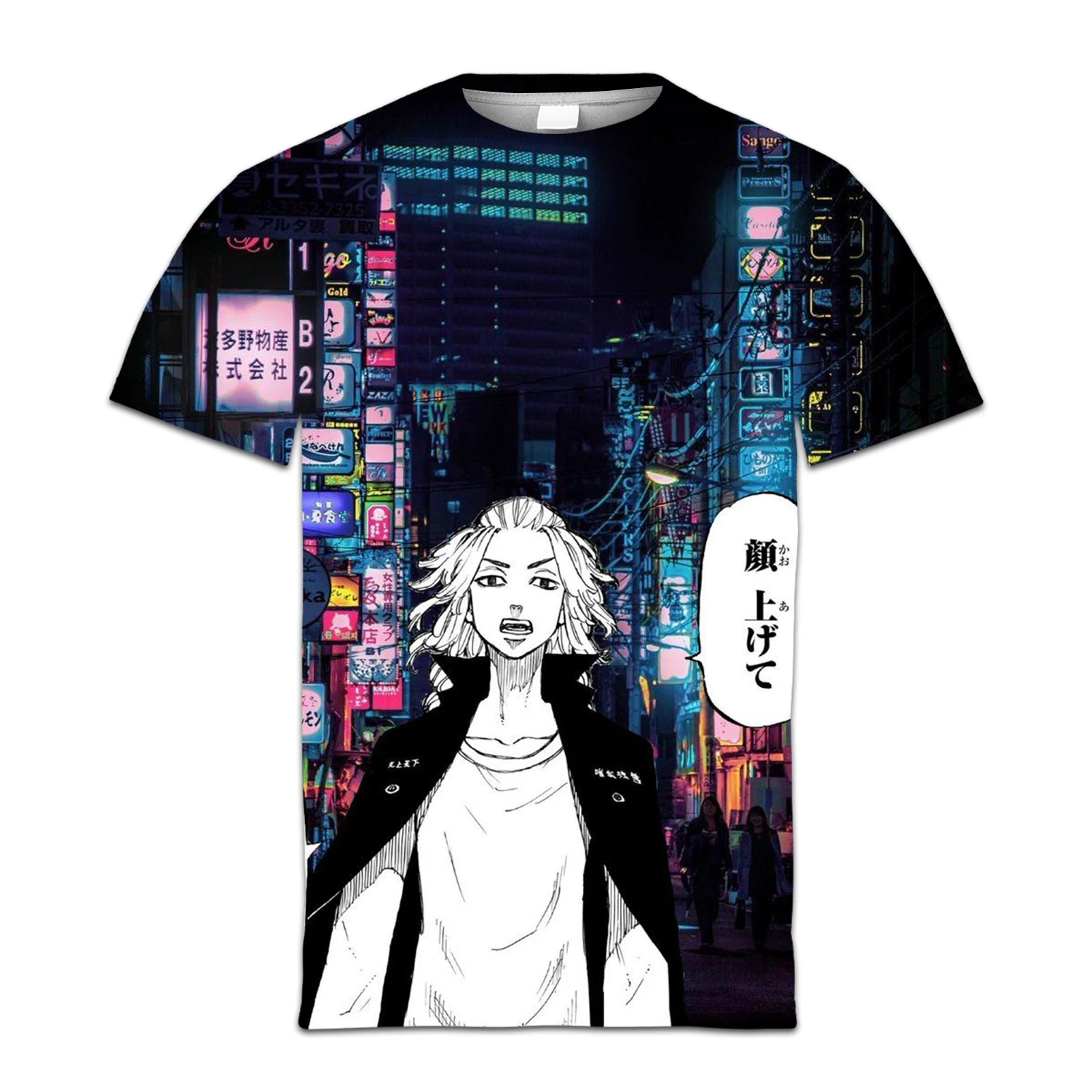 

Hot Anime Men's Tshirt Tokyo Revengers Children's Clothing Unisex Short Sleeve Shirt Mens Clothes Causal TopTees Cartoon T shirt