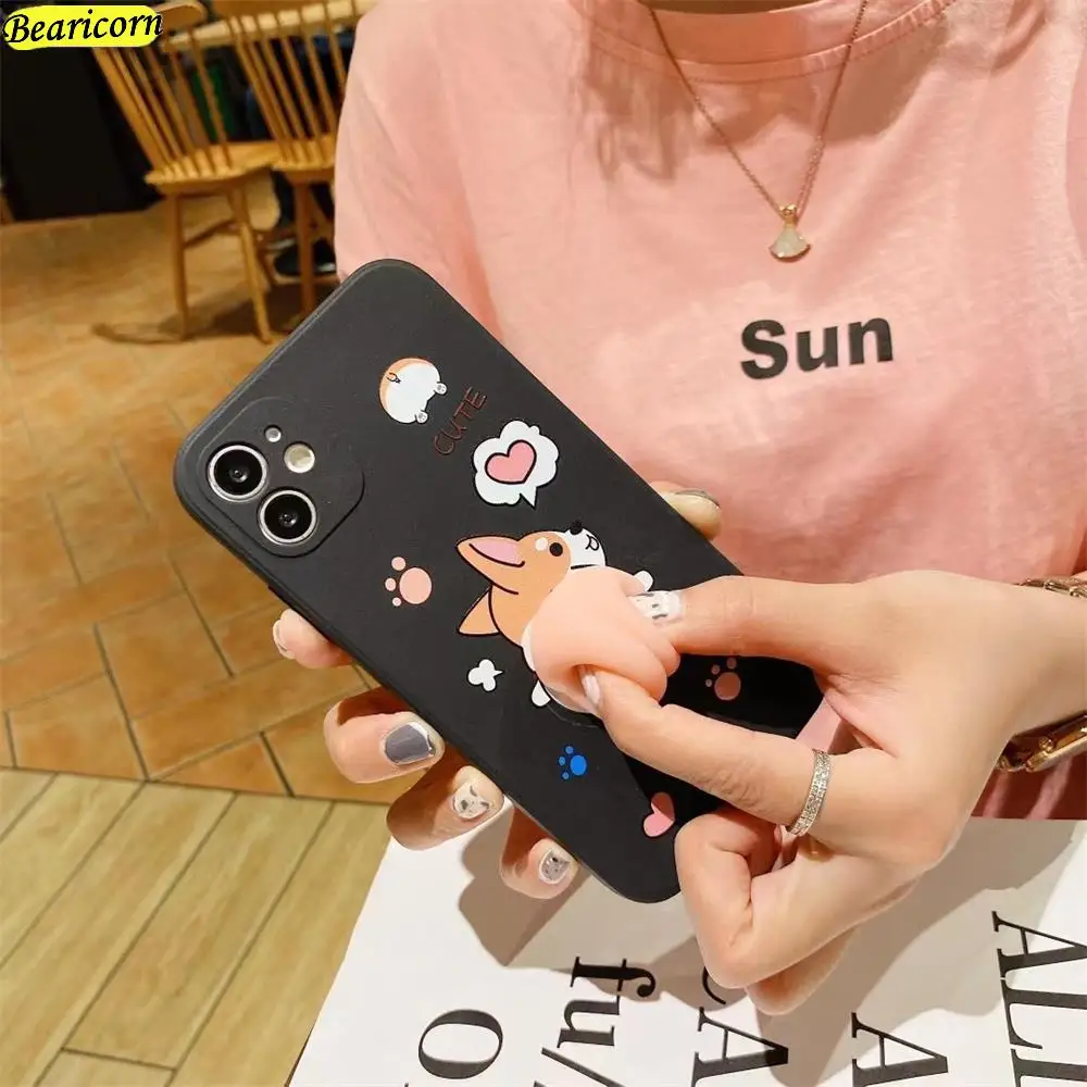 3D задняя ягодица поп фиджет-игрушки чехол для Xiaomi Redmi Note 9s 9T 9 Pro Max Power K20 K30 K40 Ultra K30i