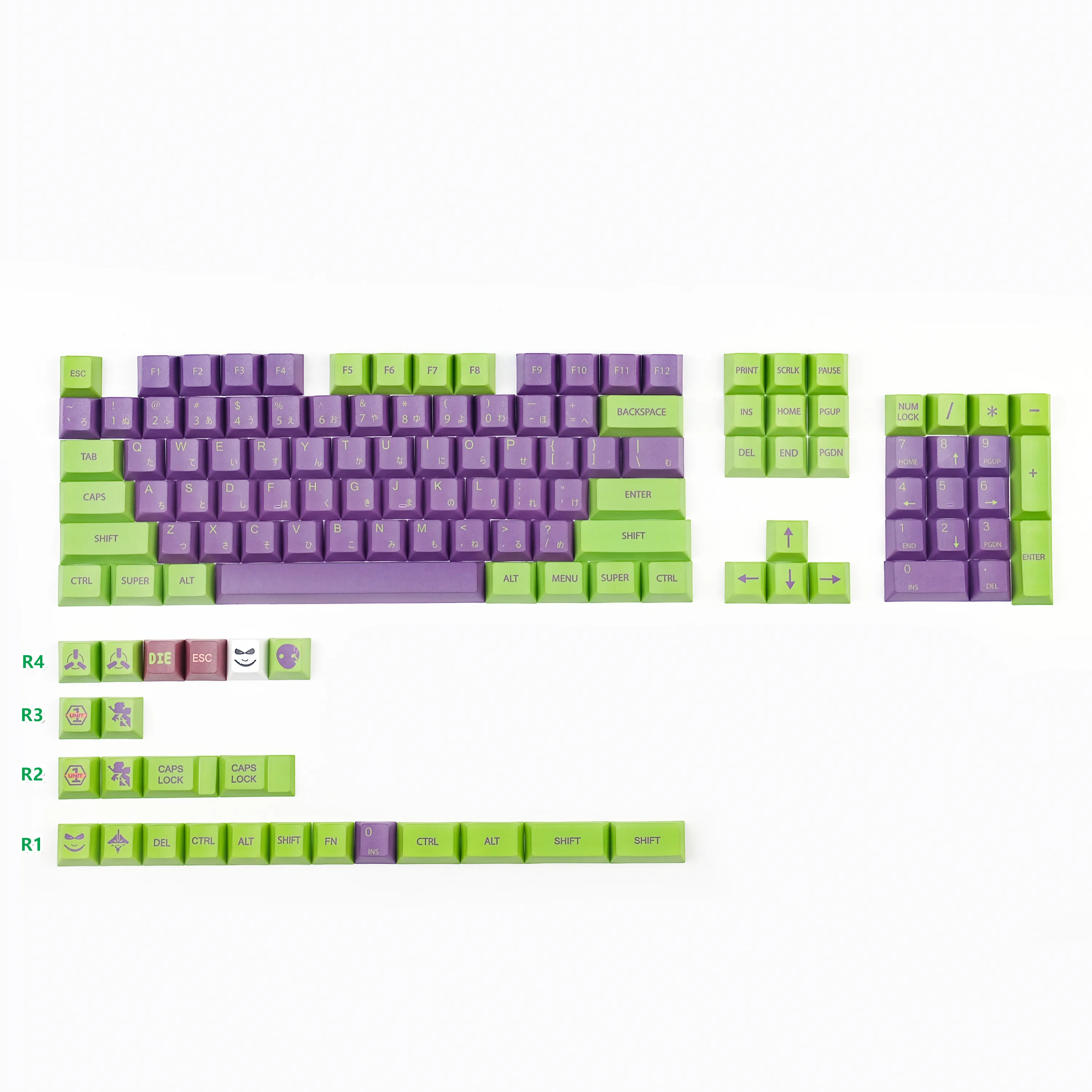 Клавиатура Механическая с японскими персонализированными клавишами PBT и