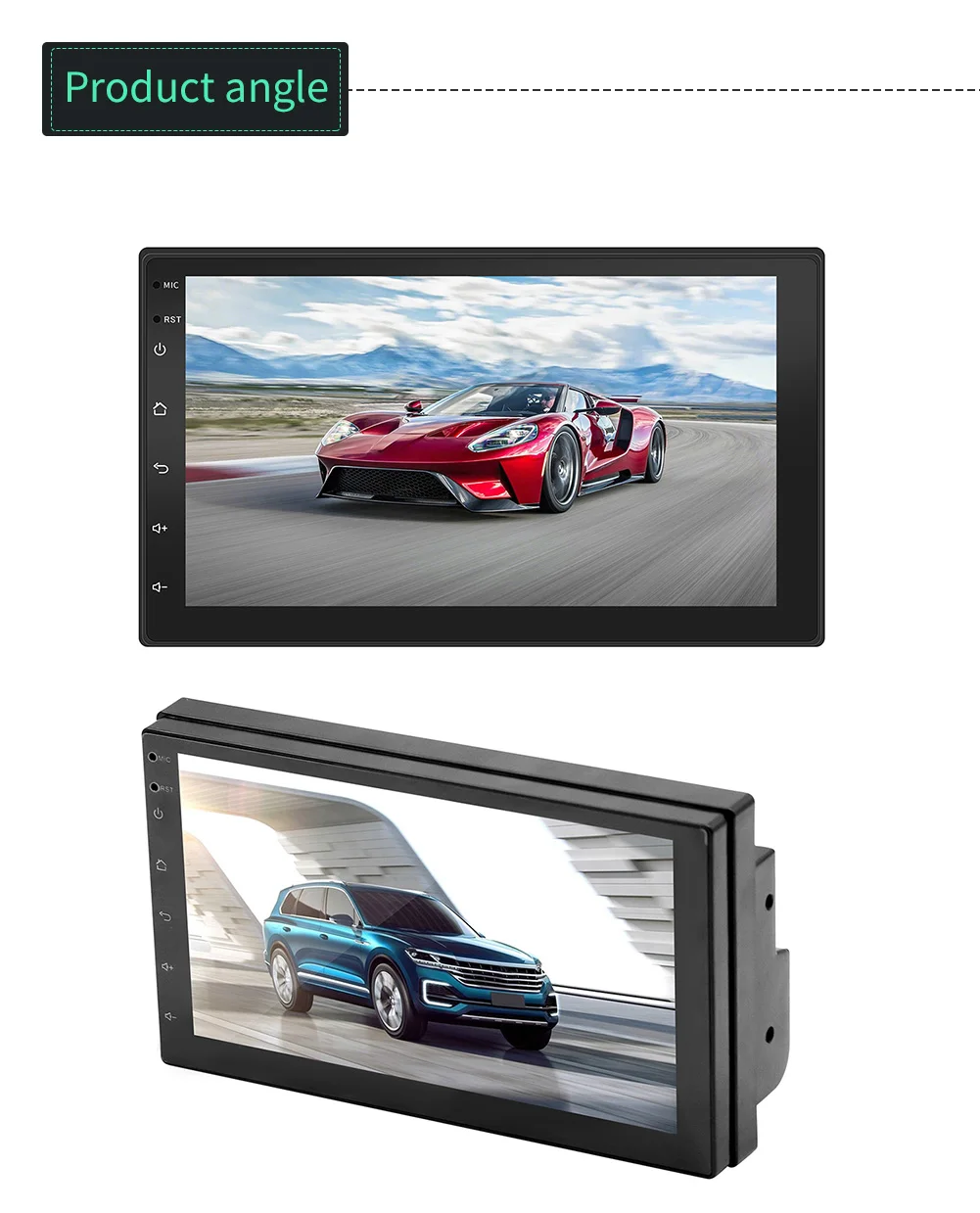 Радио 2din Автомагнитола Android мультимедийный плеер авторадио 2 Din 7 ''сенсорный экран gps wifi DVR Bluetooth FM Авто аудио стерео