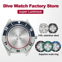 62mas for seiko 42 6mm watch case nh35nh364r6r diving watch modified accessories case sapphire 200m waterproof watch cases