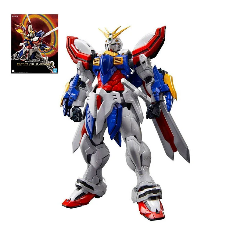 

BANDAI God Gundam HIRM 1/100 GF13-017NJ 2 Model Kids Assembled Toys Robot Anime Action Figure Collections Christmas Puzzle Gifts
