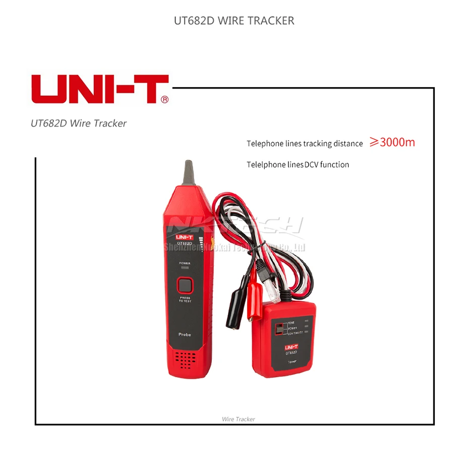 UNI-T провода трекер тестер UT682 UT682D цепи RJ11 RJ45 телефонные провода отслеживания линии Finder LAN кабель сети детектор инструмент