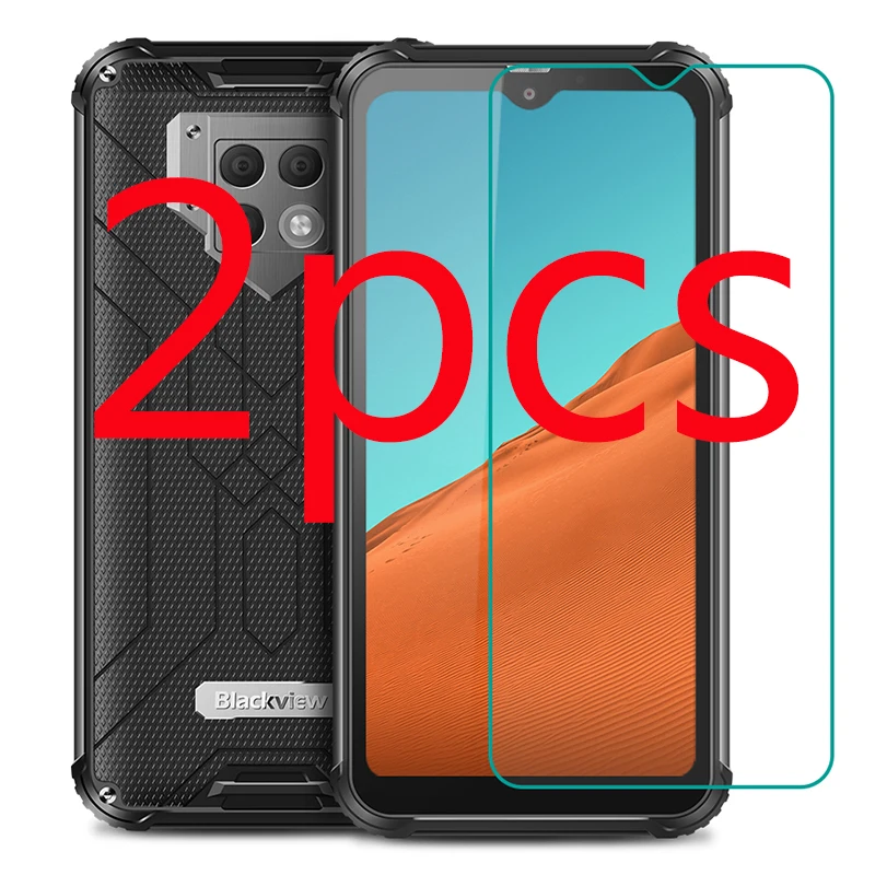 

Закаленное защитное стекло для blackview bv9800 pro, 2 шт.