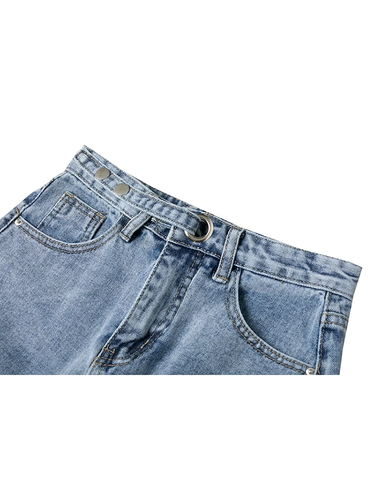 

New Women's Skirt Casual Fashion Sexy Woman High Waist Stretch Denim With Holes skirts for women denim skirts womens