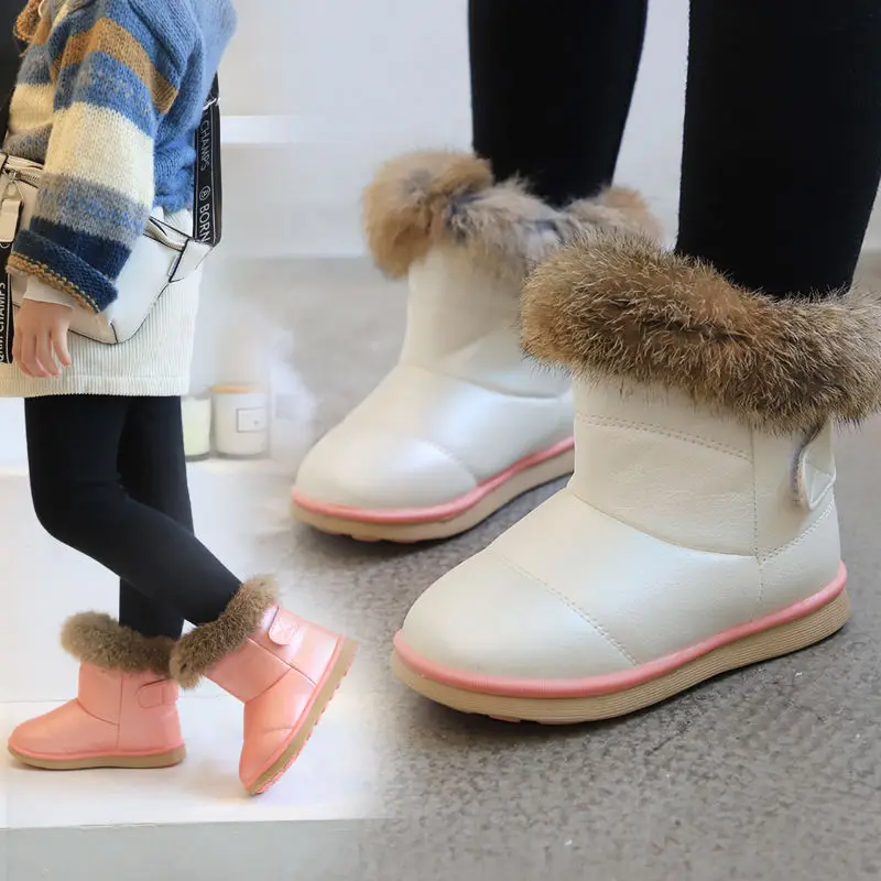 Зимние сапоги для девочек коллекция 2019 года зимние детские теплые плюшевые