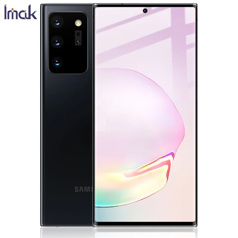 Изогнутое закаленное стекло imak 3D для Samsung Galaxy Note 20 Ultra полноэкранный клей с