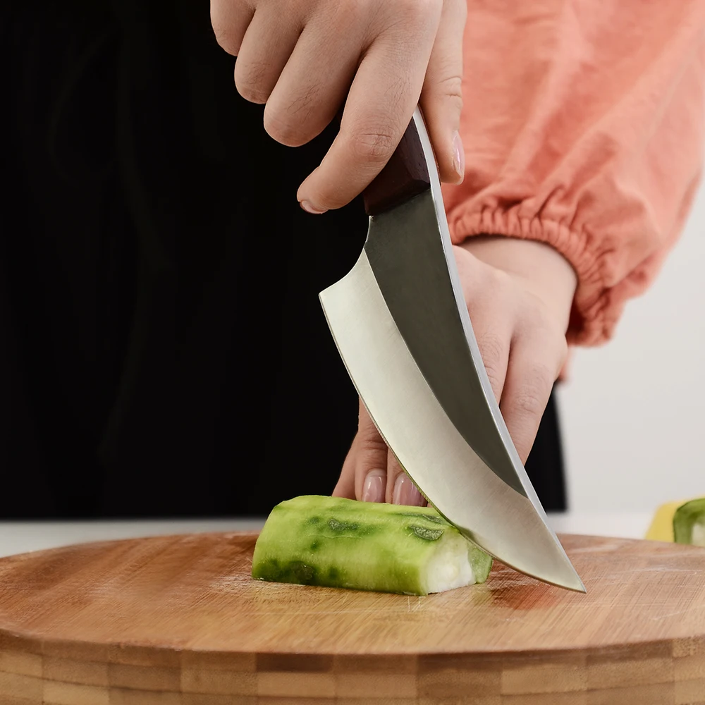 Новинка XYj 5 дюймовые ножи для мясника из высокоуглеродистой стали кованый нож
