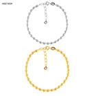 ANDYWEN, новинка 2020, бриллиантовые серебряные и золотые бусины, очаровательный браслет и цепочка на запястье, Изящные Ювелирные изделия 2020, рок, панк, изящные драгоценности