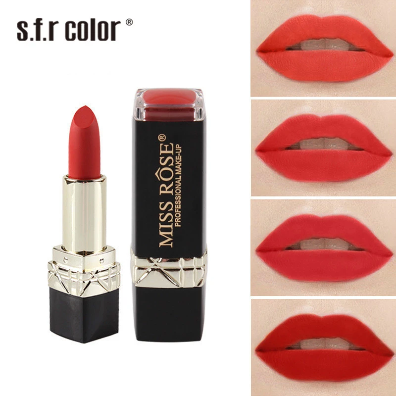 Брендовая матовая водостойкая бархатная губная помада 12 цветов сексуальный
