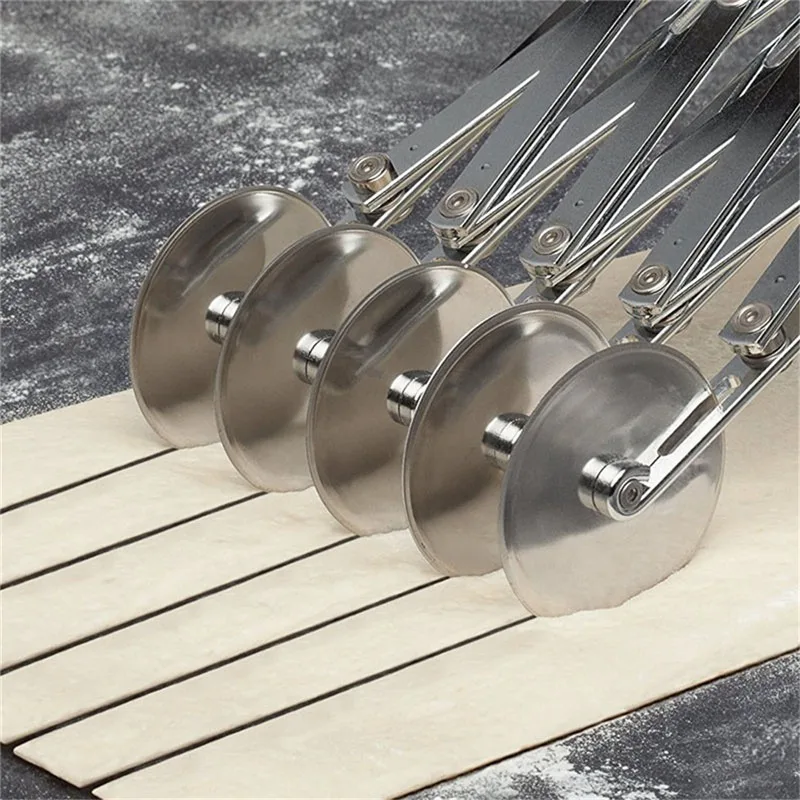 1 шт. Из нержавеющей стали разделитель теста боковой нож для макарон гибкий