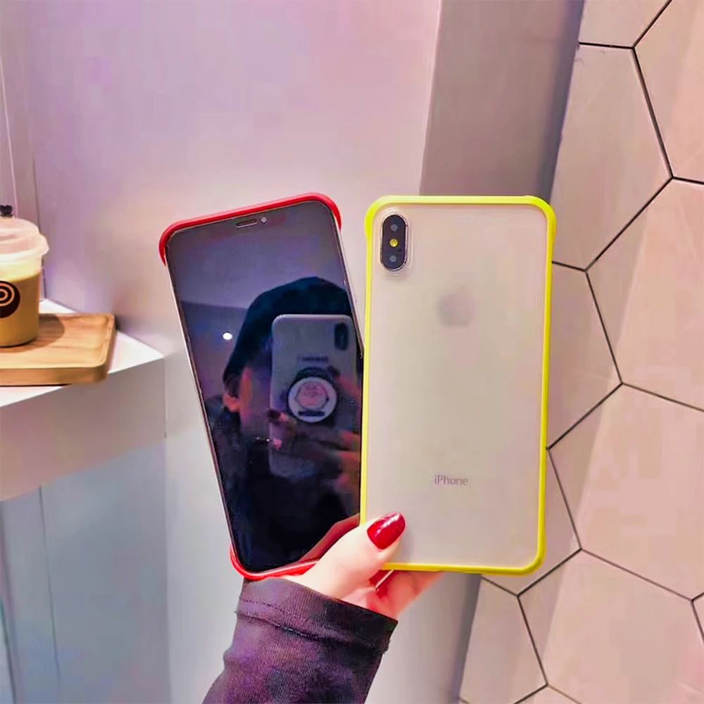 Подходит для Apple 11PRO MAX iPhone11pro iPhone11 max XS xr x 8plus 7plus 6plus 8 7 6 Прозрачный чехол телефона |