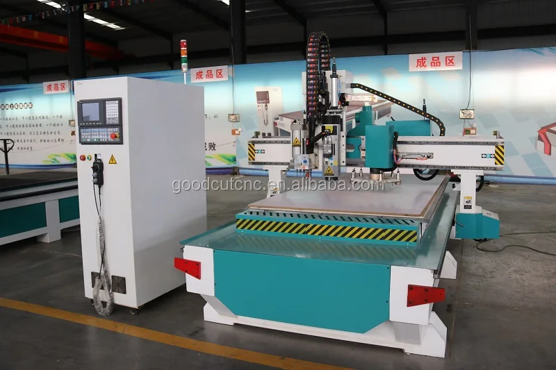 

bearing spindle motor 1325 4 axis atc carrousel cnc wood router for arylic nonmetal