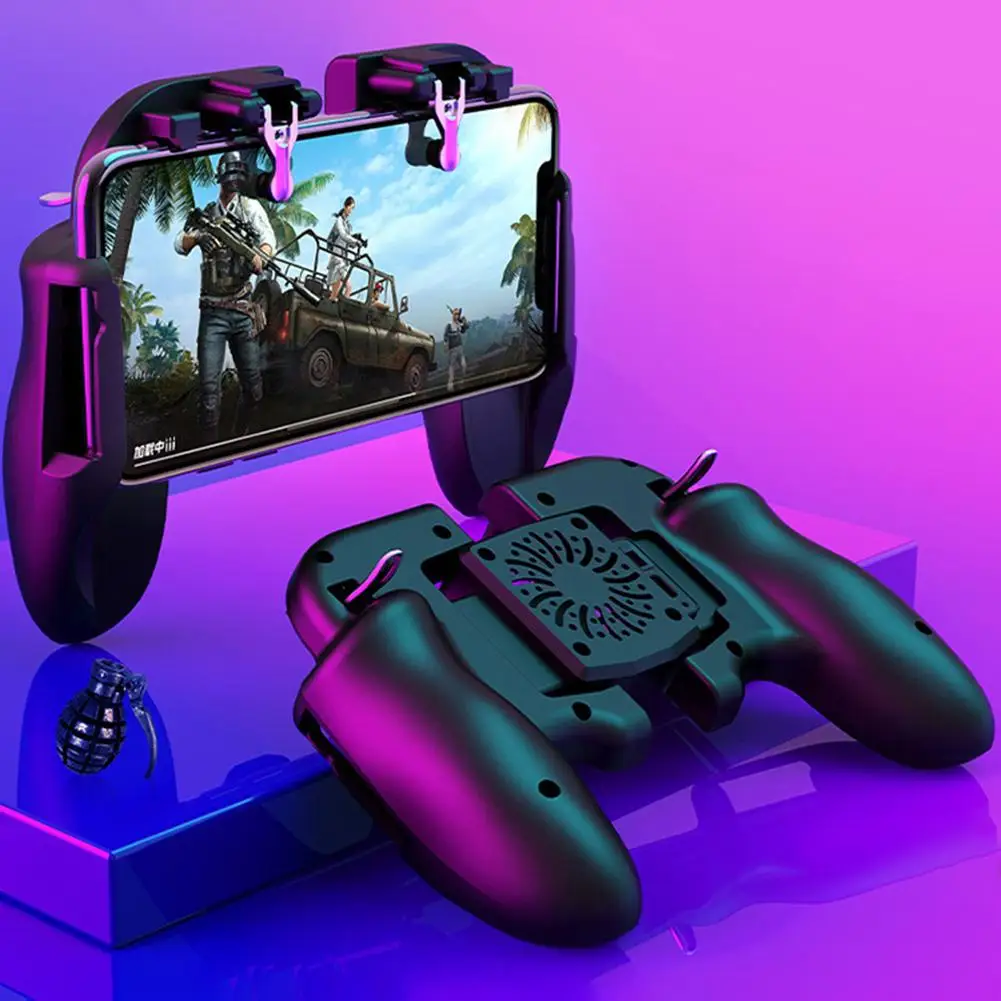 Шесть пальцев все в одном мобильный Игровой Контроллер пожарный ключ кнопка для