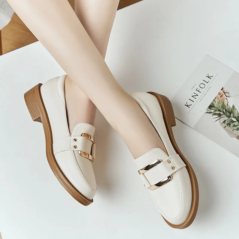

Women Low Heels Fashion Bowtie Platform Female Spring Shoes Fringe Chunky Heel Flat Shoe Casual Footwear Oxford Shoes456