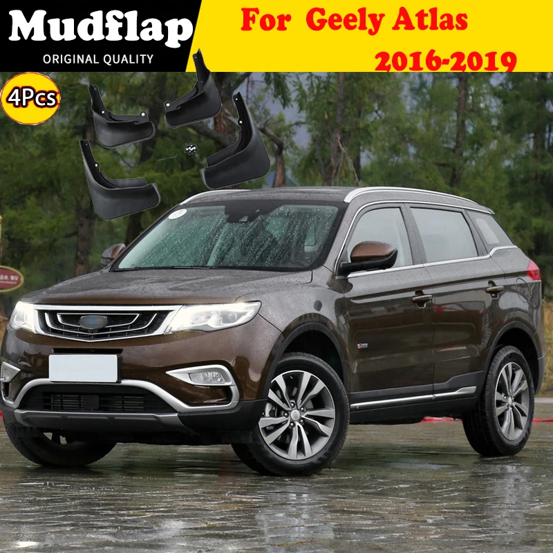 

Mud Flaps For Geely Atlas 2016 2017 2018 2019 NL-3 Emgrand X7 X70 Mudguards Splash Guards Fender Mudflaps Accessories 4Pcs