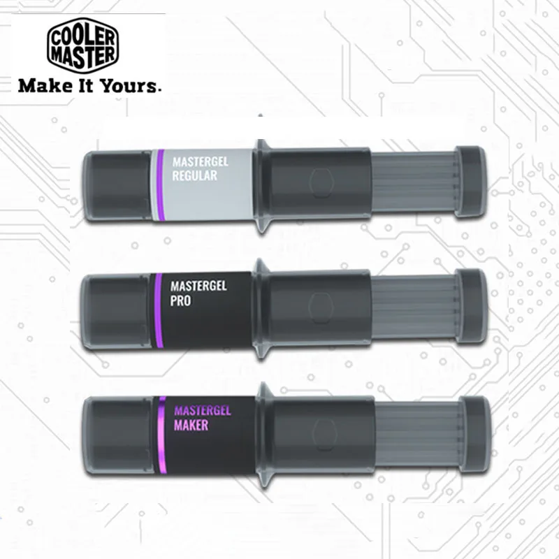 

Cooler Master MG-5 MG-8 MG-11 11 W/m.k High-End Nano Thermal Grease Paste Compound Silicone For GPU Processor CPU Cooling