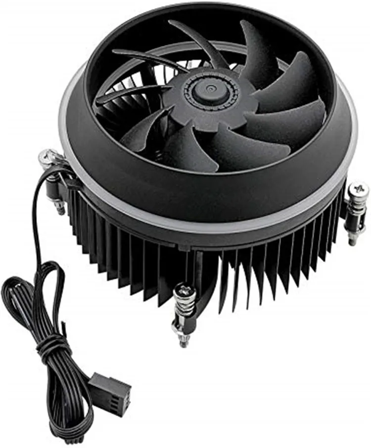 Shadow CPU RGB радиатор охлаждающий кулер 100 мм 4Pin светодиодный вентилятор Радиатор
