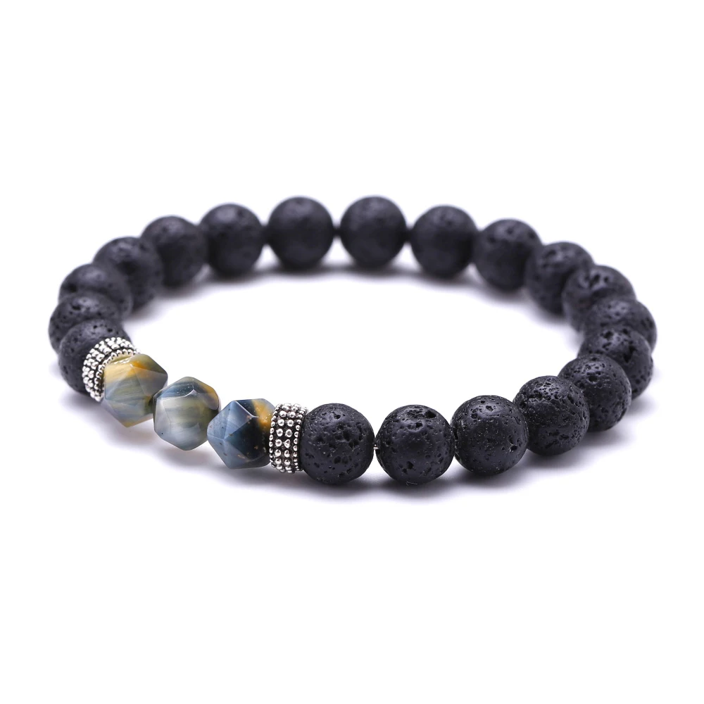 Многоцветный желтый красный синий серый зеленый фиолетовый граненый тигровый