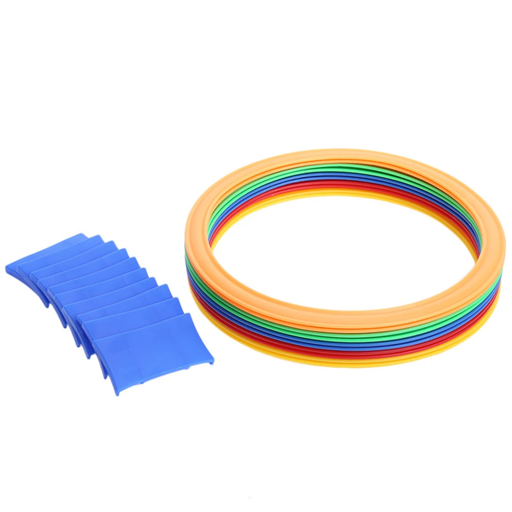 10 шт./компл. 28/38 см футбольный скоростной кольца для гибкости ABS чувствительный