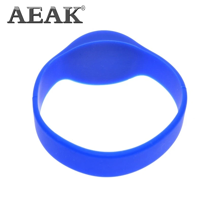 AEAK RFID браслет классический 125 khz EM4100/TK4100 часы силиконовый контроль доступа