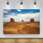 Laeacco святого Иисуса небо облако пустыня Живописный пейзаж желтые пески дорога автомобиль фото фон для фотостудии