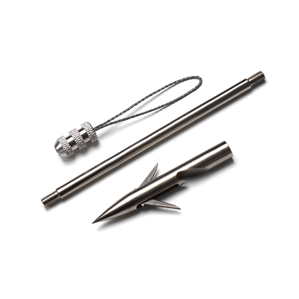 Рыболовные дротики 1 шт. 158 мм прочная Серебристая стрела из нержавеющей стали для