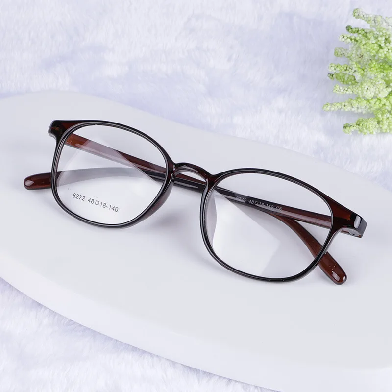 

Optical Round Ultralight TR90 Business Men Glasses Frame Prescription Eyeglasses Frames Women Full Rim Eyewear Student Glasses
