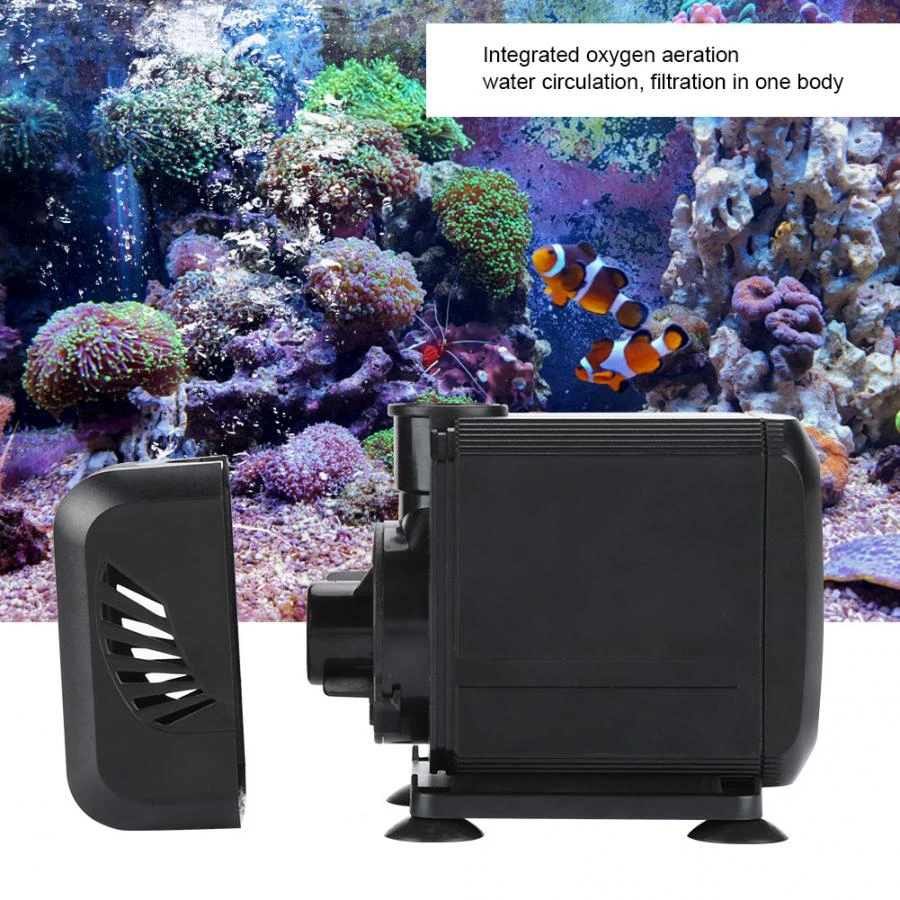 Водяные насосы 40 Вт рыбий Аквариум Фонтан с погружным насосом пруд циркуляция