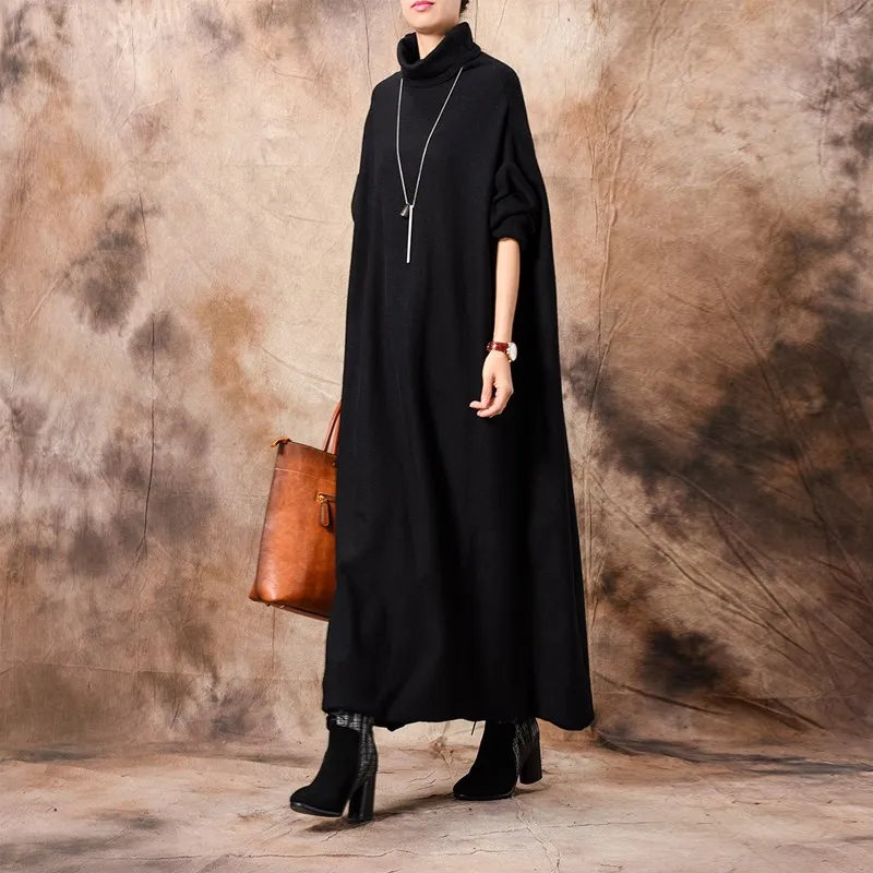 2019 новое осеннее и зимнее платье свитер повседневное офисное вязаное с высоким