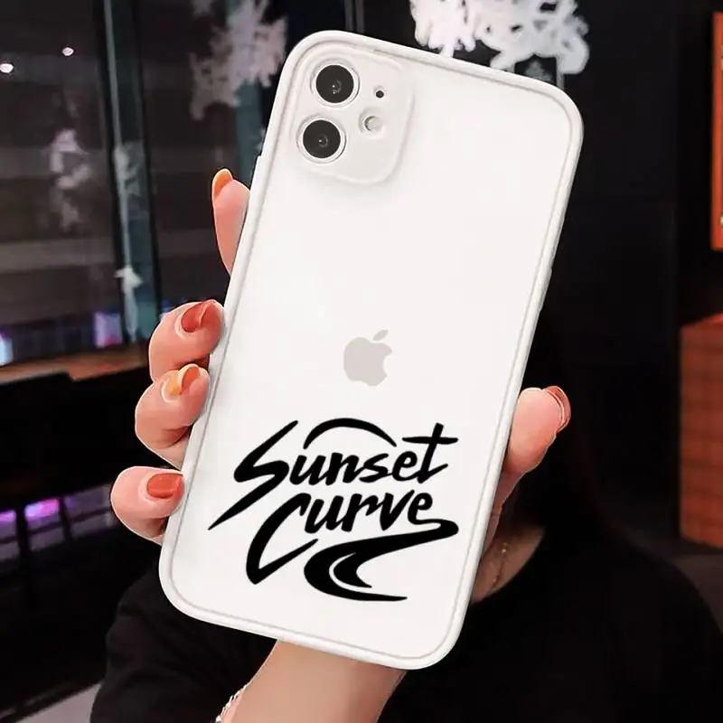 

Julie and the Phantoms Sunset Phone Case Matte Transparent for iPhone 7 8 11 12 s mini pro X XS XR MAX Plus cover funda
